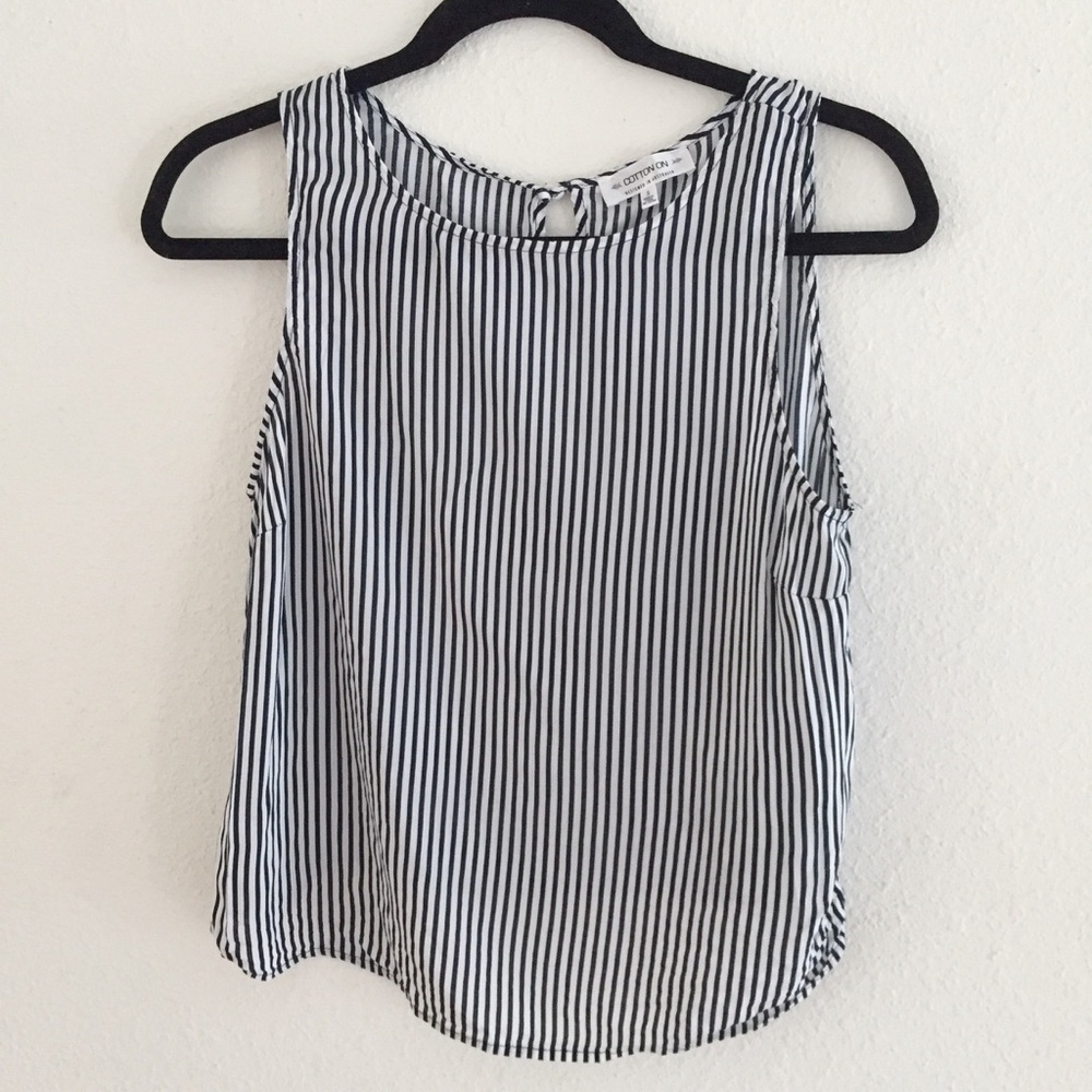 Vertical Striped Blouse
